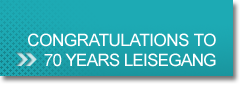Gratulations to 70 years Leisegang